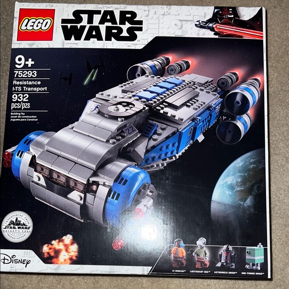 LEGO Star Wars Resistance I-TS Transport Set - Blue and Gray - Picture 1 of 8